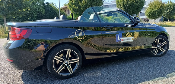 BMW Fahrschulauto Ansicht 1